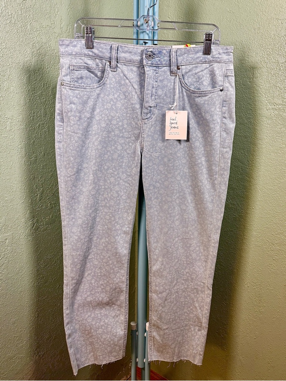 LC Lauren Conrad Light Blue Skinny Crop Jeans